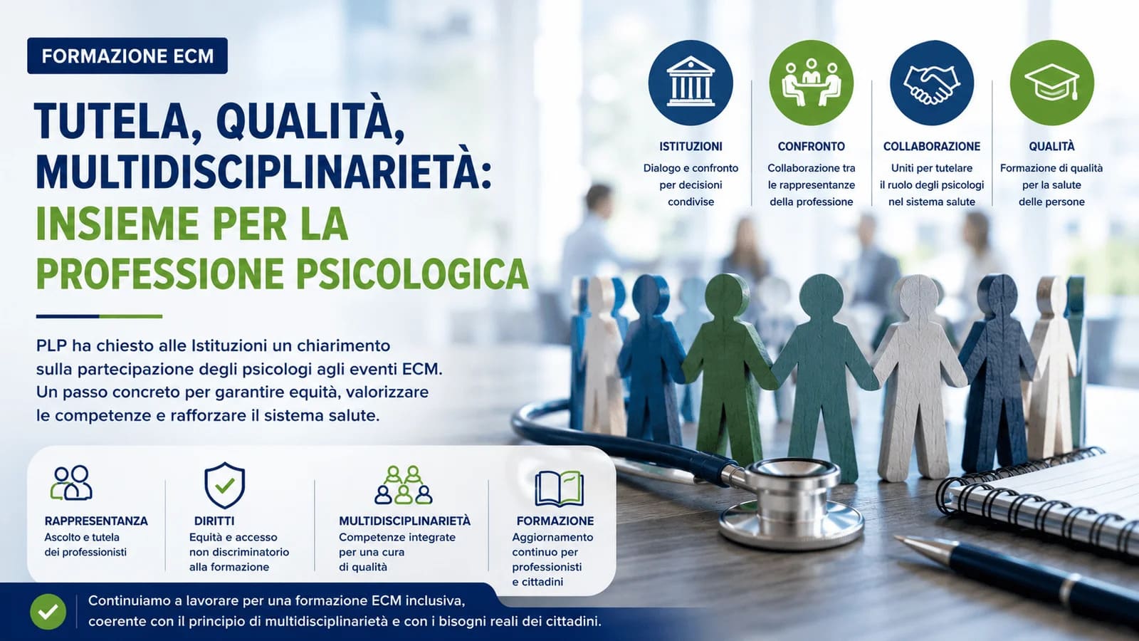 Formazione ECM: PLP porta all’attenzione delle istituzioni una questione che riguarda tutta la professione