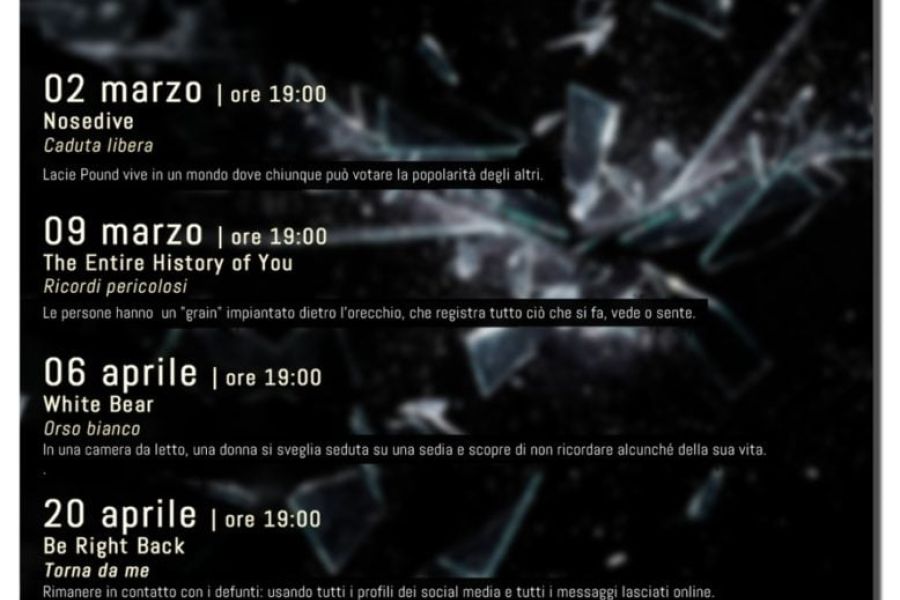 Cinerassegna (S)CONFINE, Video n’ Talking Black Mirror