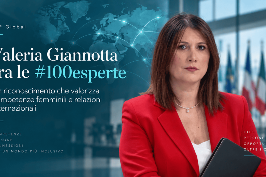 Valeria Giannotta tra le #100esperte italiane di politica internazionale