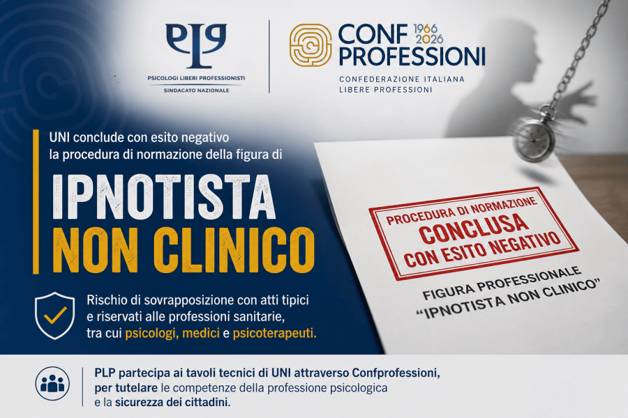 UNI: stop alla normazione dell’“ipnotista non clinico”. Un esito rilevante per la tutela delle competenze professionali