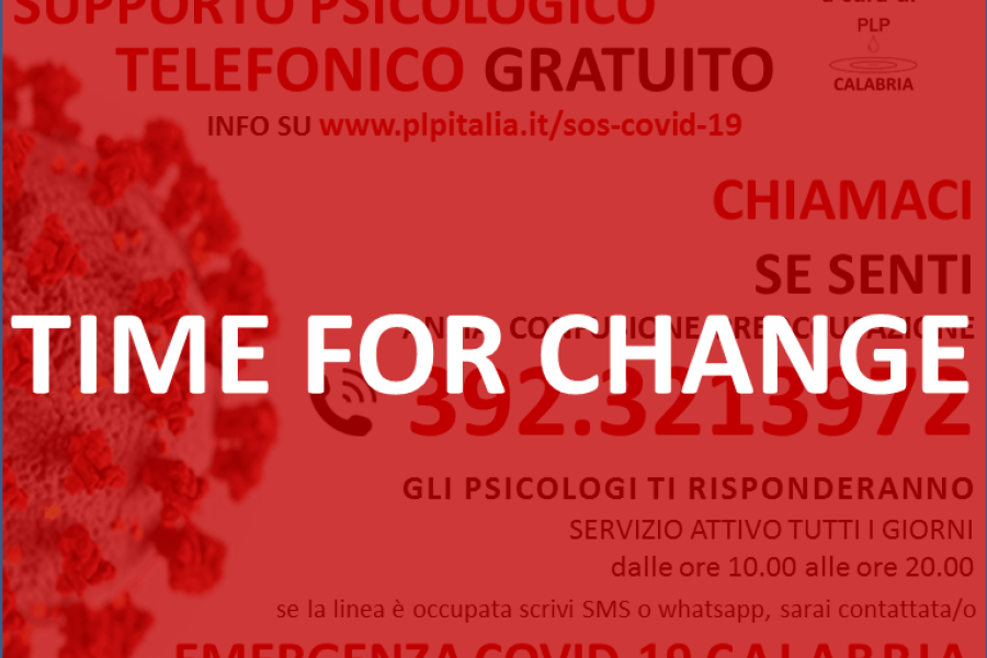 SOS COVID-19 CALABRIA – FASE 2